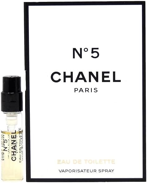Chanel No. 5 by Chanel for Women 0.05 oz Eau de Parfum Sampler Vial Spray - Product Image