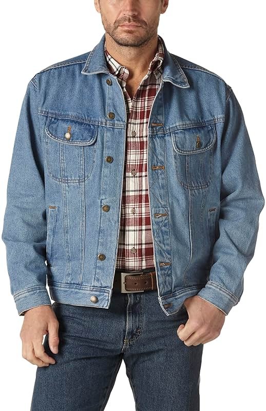 Wrangler Men's Rugged Wear Unlined Denim Jacket - Product Image