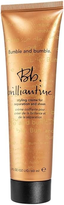 Bumble and bumble. Brilliantine Styling Cream | Adds Separation and Shine | With Castor Oil | For Medium to Thick Hair Types, 2 Fl Oz - Product Image