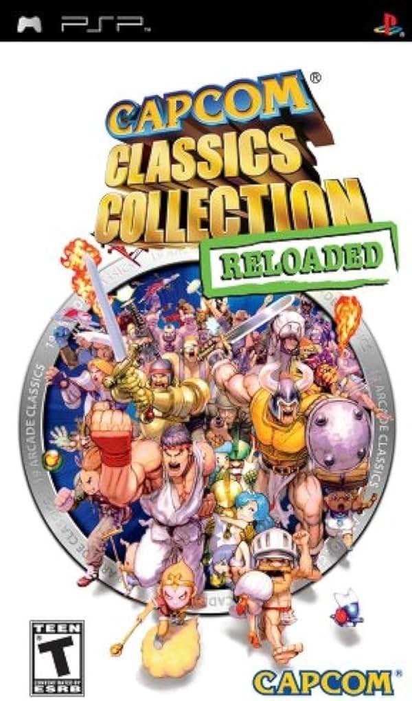 Capcom Classics Collection Reloaded - Sony PSP - Product Image