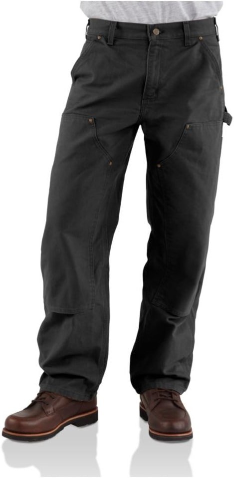 Carhartt Men's Loose Straight Washed Duck Double-Front Dungaree - Product Image