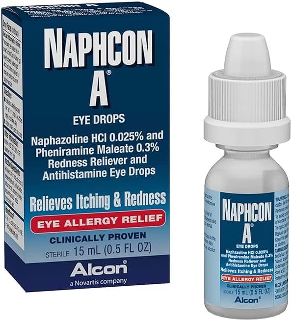 Naphcon A Allergy Eye Relief 0.5 oz.Eye Drops, 1 Ct - Product Image