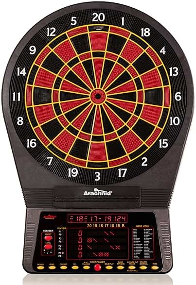 Arachnid Cricket Pro Tournament-Quality Electronic Dartboard up to 40 Games and 315 Variations (Including Popular Cricket Modes) - Product Image