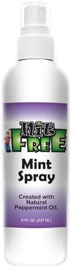 Nit Free Mint Head Lice Spray (Peppermint, 8-Ounce) - Product Image