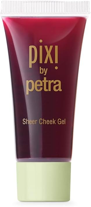 Pixi Sheer Cheek Gel - Flushed | Gel Blush For A Sheer Flush Of Colour | Oil-Free & Fragrance-Free Hydrating Liquid Blush | 0.45 Fl Oz - Product Image