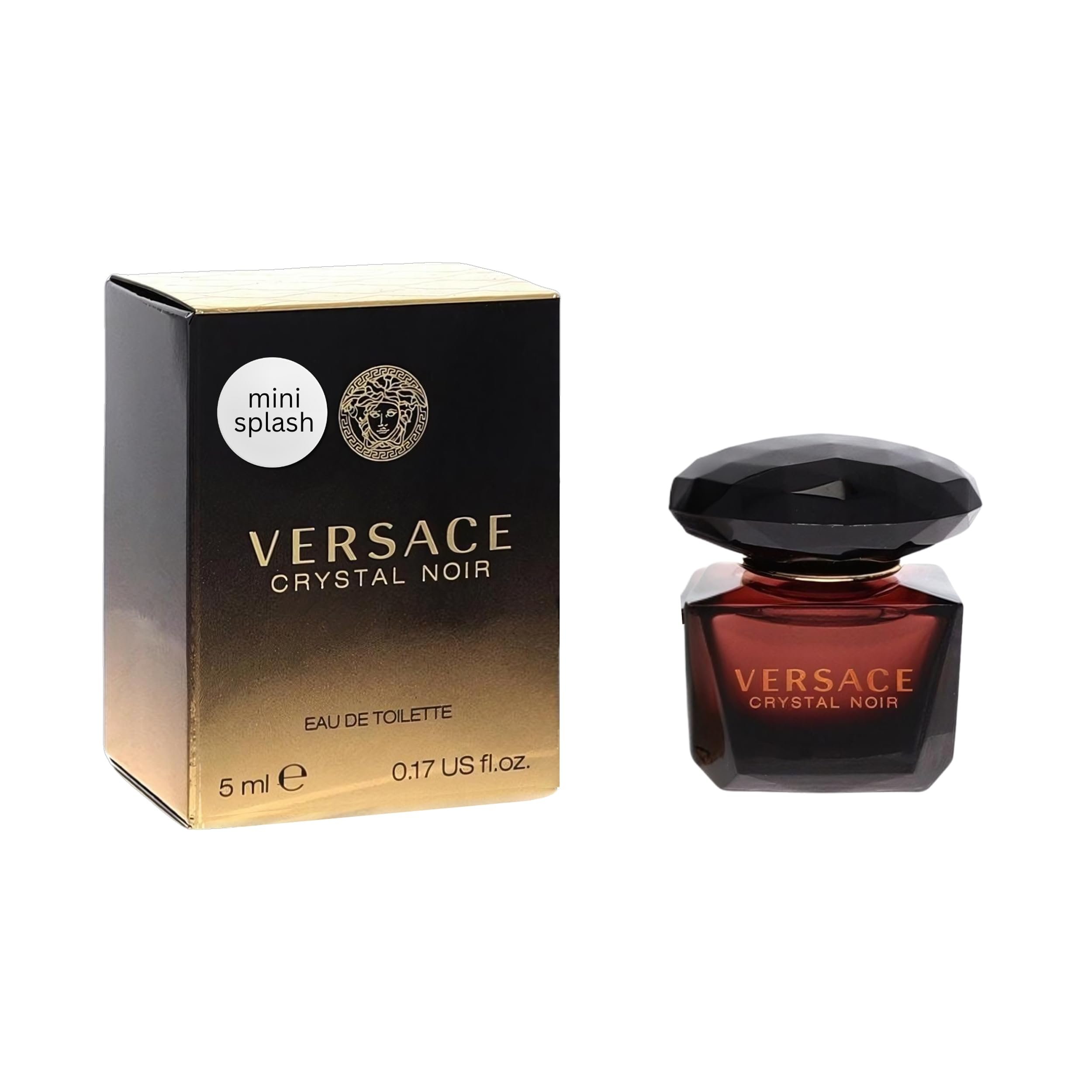 Versace Crystal Noir for Women Eau de Toilette Splash, 5ml - Product Image