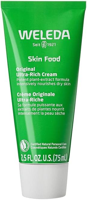 Weleda Skin Food Original Ultra-Rich Body Cream 2.5 Fluid Ounce, Plant Rich Hydrating Moisturizer with Pansy, Chamomile and Calendula - Product Image