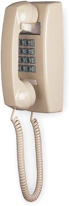Cortelco 255444-VBA-20M Wall Phone with Volume Control - Ash - Product Image