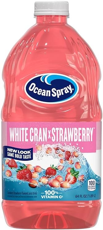 Ocean Spray® White Cran-Strawberry Juice Drink, 64 Fl Oz Bottle (Pack of 1) - Product Image