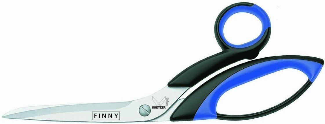 Dressmaking Scissors Tailor's Shears 8" Finny No. 72020, Made by Kretzer Solingen/Germany - Product Image