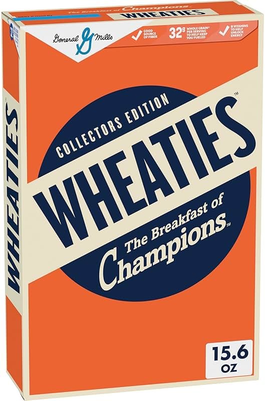 Wheaties Cereal, Breakfast of Champions, Jalen Hurts Cereal Box, 100% Whole Wheat Flakes, 15.6 oz - Product Image