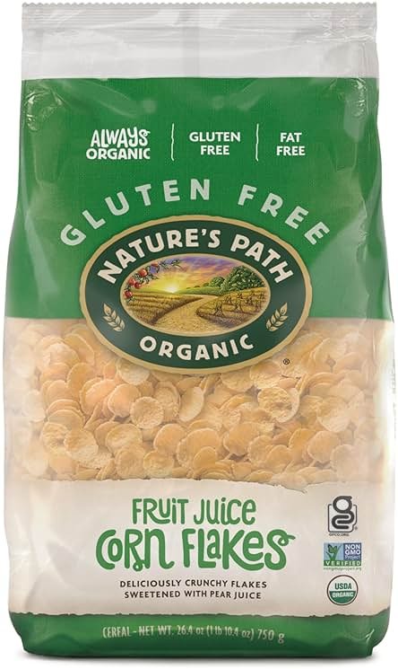 Nature's Path Organic Corn Flakes Cereal, 26.4 oz Eco Pac Bags - Product Image