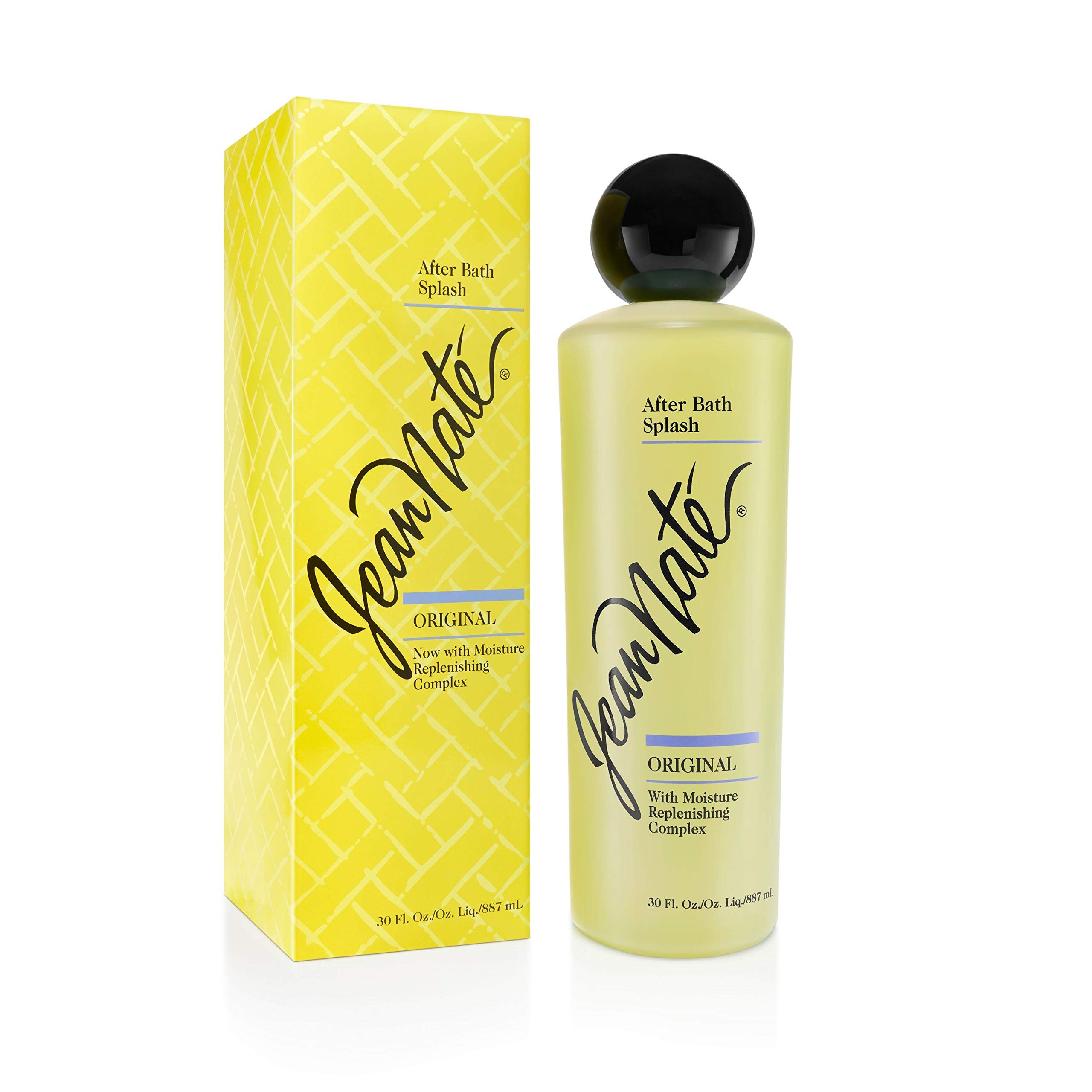 Jean Nate After Bath Splash, Original Bath Body Mist Infused with Vitamin E and Aloe Vera, Softens & Smoothes Skin, Citrus Scent, 30 Fl Oz - Product Image