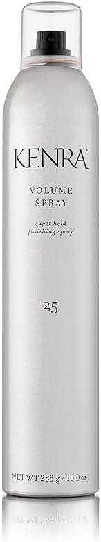 Kenra Professional Volume Spray 25 | Super Hold Finishing & Styling Hairspray | Flake-free & Fast-drying | Wind & Humidity Resistance | All Hair Types - Product Image