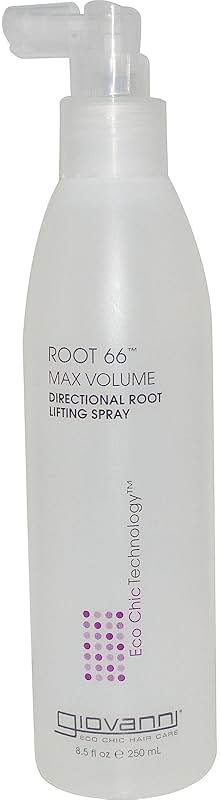 GIOVANNI Root 66 Max Volume Lifting Hair Spray - Lift Volumizing Spray to Thicken & Style Fine Hair, Increases Body & Shine, Weightless Texture, Color Safe, Paraben-Free, Cruelty-Free - 8.5 fl oz - Product Image