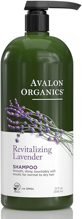 Avalon Organics Revitalizing Lavender Shampoo, 32 oz - Product Image