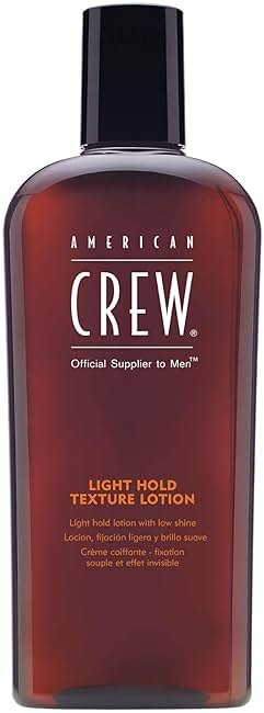 American Crew Men's Hair Texture Lotion, Lightweight, Light Hold for Fine & Thin Hair, Natural Finish & Low Shine, 8.4 fl oz - Product Image
