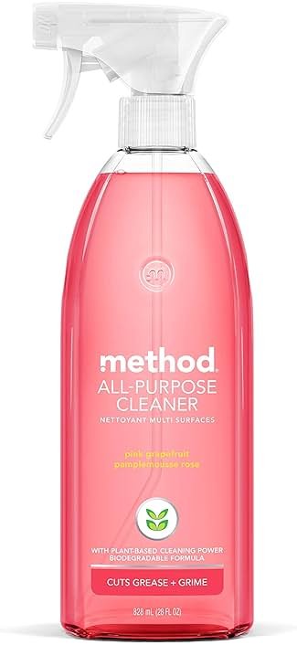 method All-Purpose Cleaner Spray, Pink Grapefruit - Cuts Grease & Grime on Counters, Glass, Sealed Wood & Floors, for Kitchen & Bathroom, 28 fl oz - Product Image