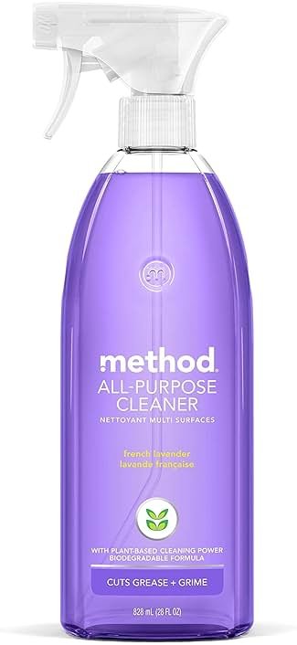 Method All-Purpose Cleaner Spray, French Lavender, Perfect for Most Counters, Tiles and More, 28 Fl Oz, (Pack of 1) - Product Image