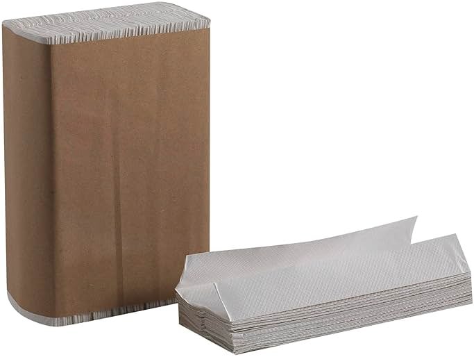 Pacific Blue Basic by Georgia-Pacific PRO C-Fold Paper Towels, White, 10.1” x 12.7” (LxW), 240 Towels Per Pack, 10 Packs Per Case, 20603 - Product Image