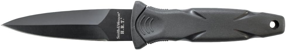 Smith & Wesson SWHRT3BF 7.5in High Carbon S.S. Full Tang Fixed Blade Knife with 3.5in False Edge Blade and TPR Handle for Outdoor, Tactical, Survival and EDC - Product Image