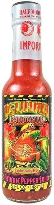 Iguana Hot Sauce, Radioactive Atomic Pepper, 5 fl oz - Product Image