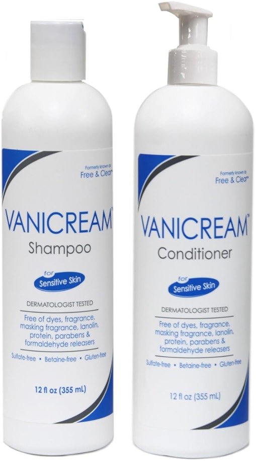 Vanicream Set, includes Shampoo-12 Oz and Conditioner-12 Oz - One each. - Product Image