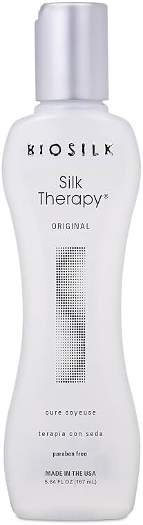 BioSilk Silk Therapy Original, Reconstructing Treatment For Adding Shine & Helping Prevent Split Ends, Sulfate, Paraben, & Cruelty-Free, 5.64 Oz - Product Image