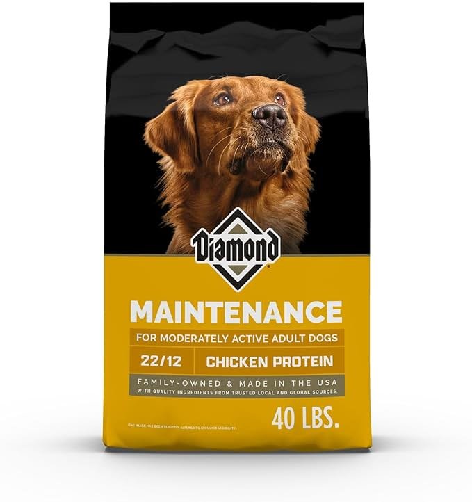 Diamond Maintenance Adult Dry Dog Food 22/12 for Moderately Active Dogs 40lb Bag - Product Image