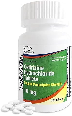 CETIRIZINE 10 MG TAB 100 [Health and Beauty] - Product Image