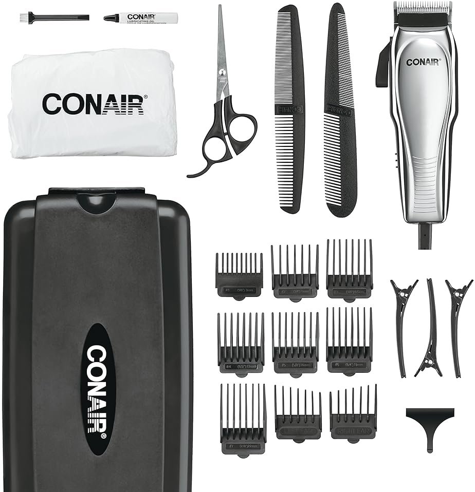 ConairMAN Hair Clippers for Men, 21-Piece Home Hair Cutting Kit - Product Image