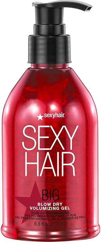 SexyHair Big Blow Dry Volumizing Gel | Added Volume with Hold | Up to 72 Hours of Humidity Resistance | All Hair Types - Product Image
