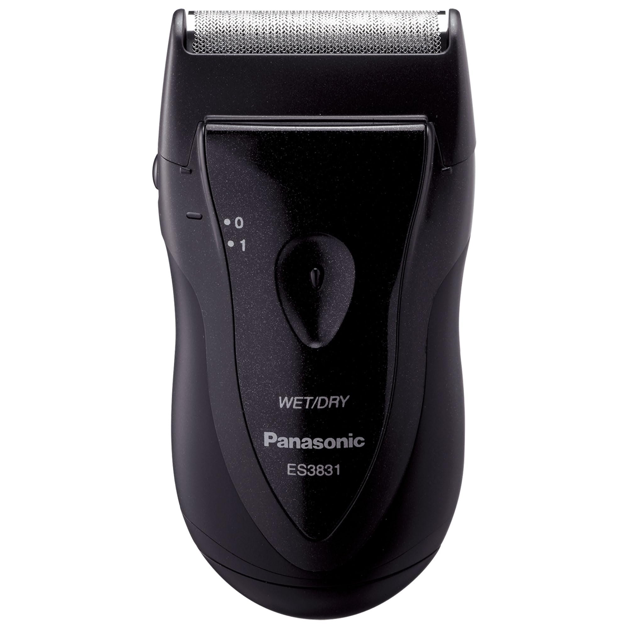 Panasonic Electric Razor for Men, Cordless Wet Dry Lightweight Shaver with Ergonomic Grip, ES3831K, Black - Product Image
