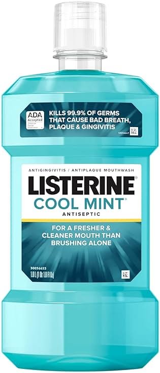 Listerine Listerine Ultra Clean Arctic Mintclean, 33.8 oz, 33.8 oz - Product Image