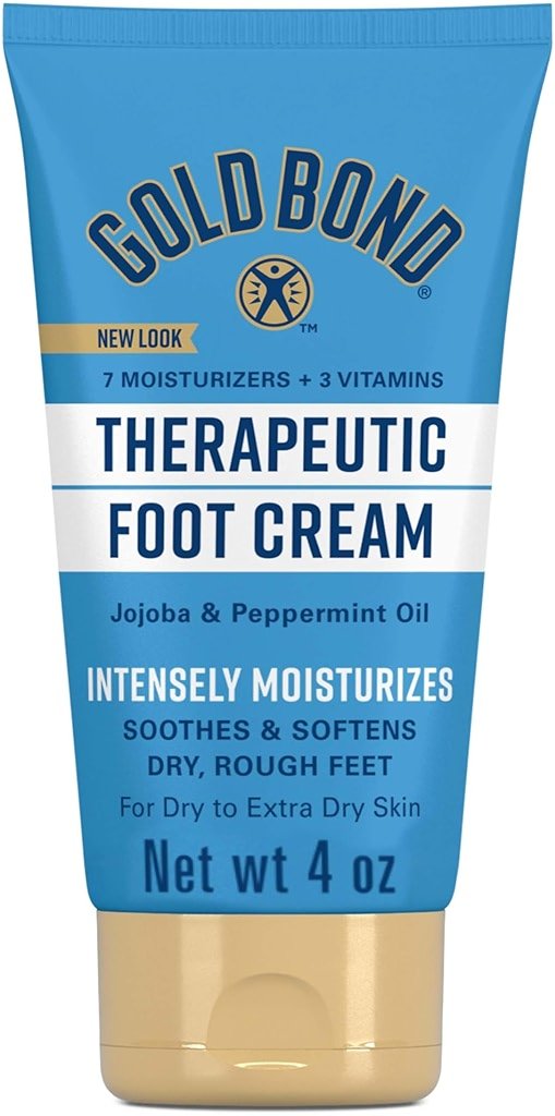 Gold Bond Foot Cream Triple Action 4 Oz (3 Pack) - Product Image
