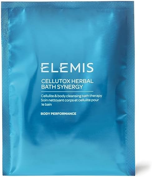 ELEMIS Cellutox Herbal Bath Synergy, 10-Pack Detoxifying Herbal Bath Sachets for Smoother Skin - Product Image