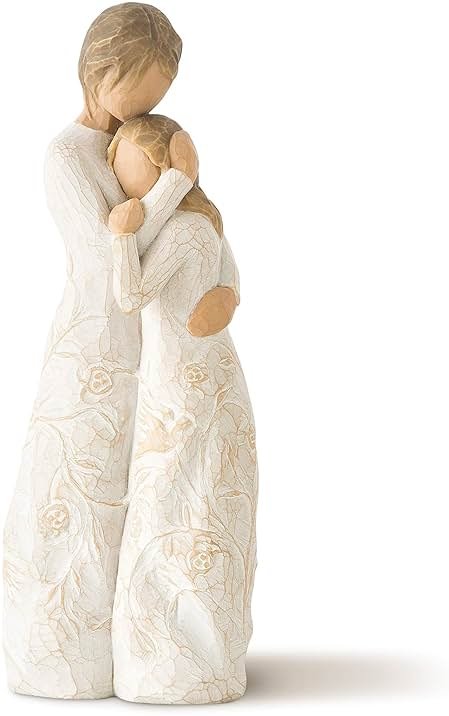 Willow Tree Close to me, Apart or Together, Always Close to me, Expresses Loving Relationships Between Mother and Daughter, Sisters or Friendships, Sculpted Hand-Painted Figure - Product Image