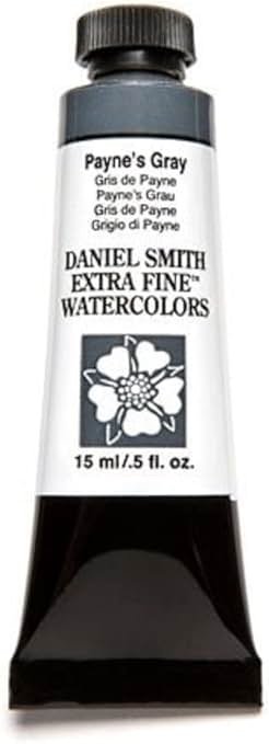 Daniel Smith 284600065 Extra Fine Watercolor 15ml Paint Tube, Payne's Gray, 0.5 Fl Oz (Pack of 1) - Product Image