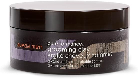 Aveda Men Pure-Formance Grooming Clay | Strong Pliable Hold | Matte Finish | Lightweight Hair Styling Clay | 92% Naturally Derived*, 2.5 Ounce - Product Image
