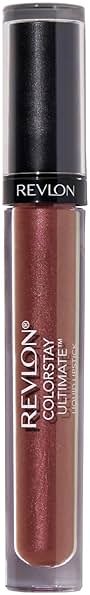 Revlon ColorStay Ultimate Liquid Lipstick, Longwear Rich Lip Colors, Wears for Up to 24 Hours, Satin Finish, 025 Premier Plum, 0.1 fl oz - Product Image