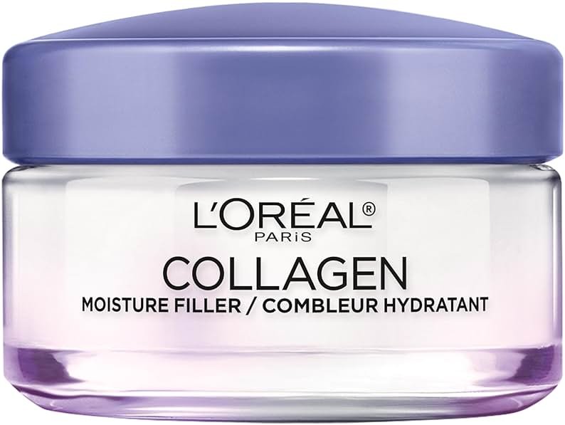L’Oreal Paris Collagen Daily Face Moisturizer, Anti Aging Face Cream to Reduce Wrinkles and Provide Intense Hydration, 1.7 oz - Product Image