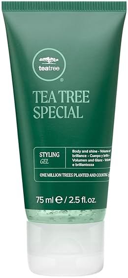 Tea Tree Styling Gel, Medium Hold, High-Shine Finish, For All Hair Types - Product Image