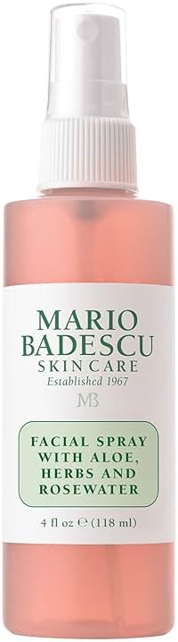 Mario Badescu Facial Spray with Aloe, Herbs and Rose Water for All Skin Types, Face Mist that Hydrates, Rejuvenates & Clarifies - Product Image