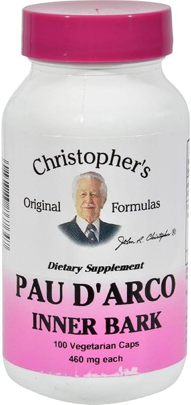Christopher's Original Formulas PAU D'Arco, Herbal Supplement, 100 VegCaps - Product Image