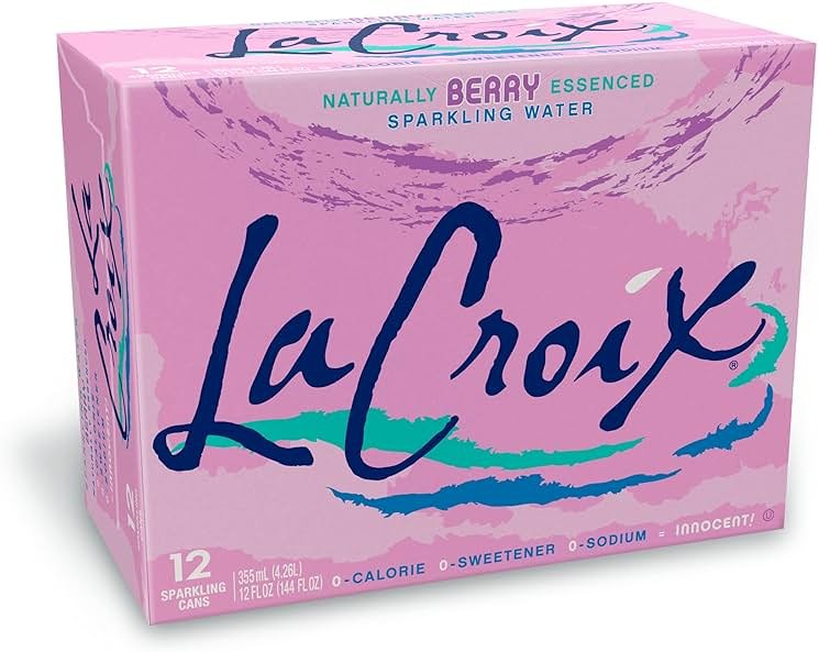 La Croix Sparkling Water, Berry, 12 Fl Oz (pack of 12) - Product Image