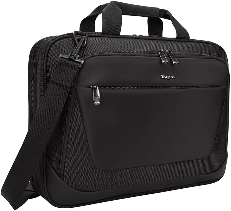 Targus CityLite Laptop Briefcase Shoulder Messenger Bag for 15.6-Inch Laptop, Black (TBT053US) - Product Image