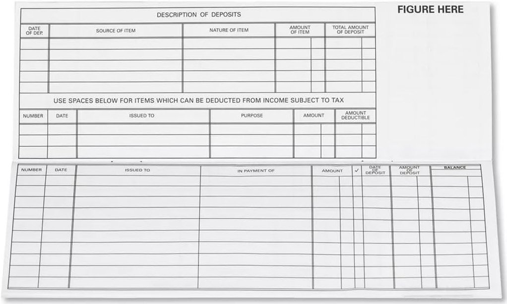 Register for Traveller Checks (1 Pack of 5 Registers) - Product Image