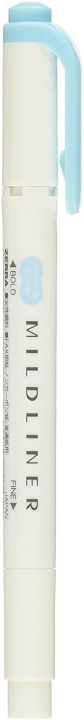 Zebra High Lighter Mildliner, Mild Blue (WKT7-MBL) - Product Image