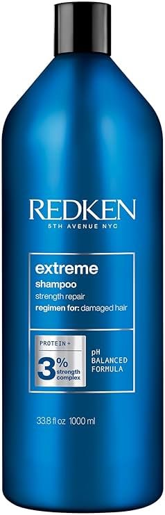 Redken Extreme Shampoo - Strengthen & Repair Damaged Hair, For Damaged Hair, Infused With Proteins - Product Image