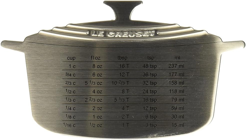 Le Creuset Stainless Steel Measure Magnet, 6 1/2" x 3 3/4" - Product Image
